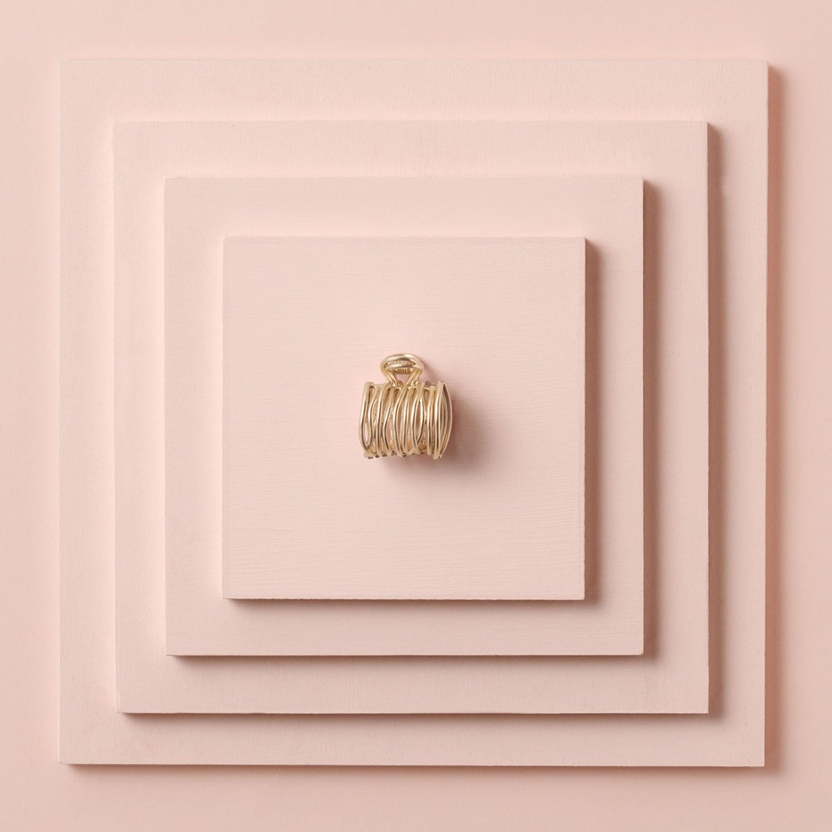 Gilded Wrap Ponytail Cuff Clip - Gold Metal Hair Accessory by The Hair Edit Avelisse