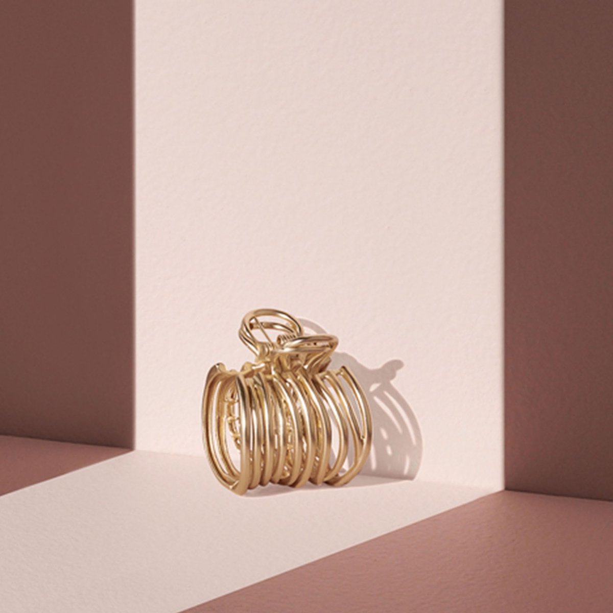 Gilded Wrap Ponytail Cuff Clip - Gold Metal Hair Accessory by The Hair Edit Avelisse