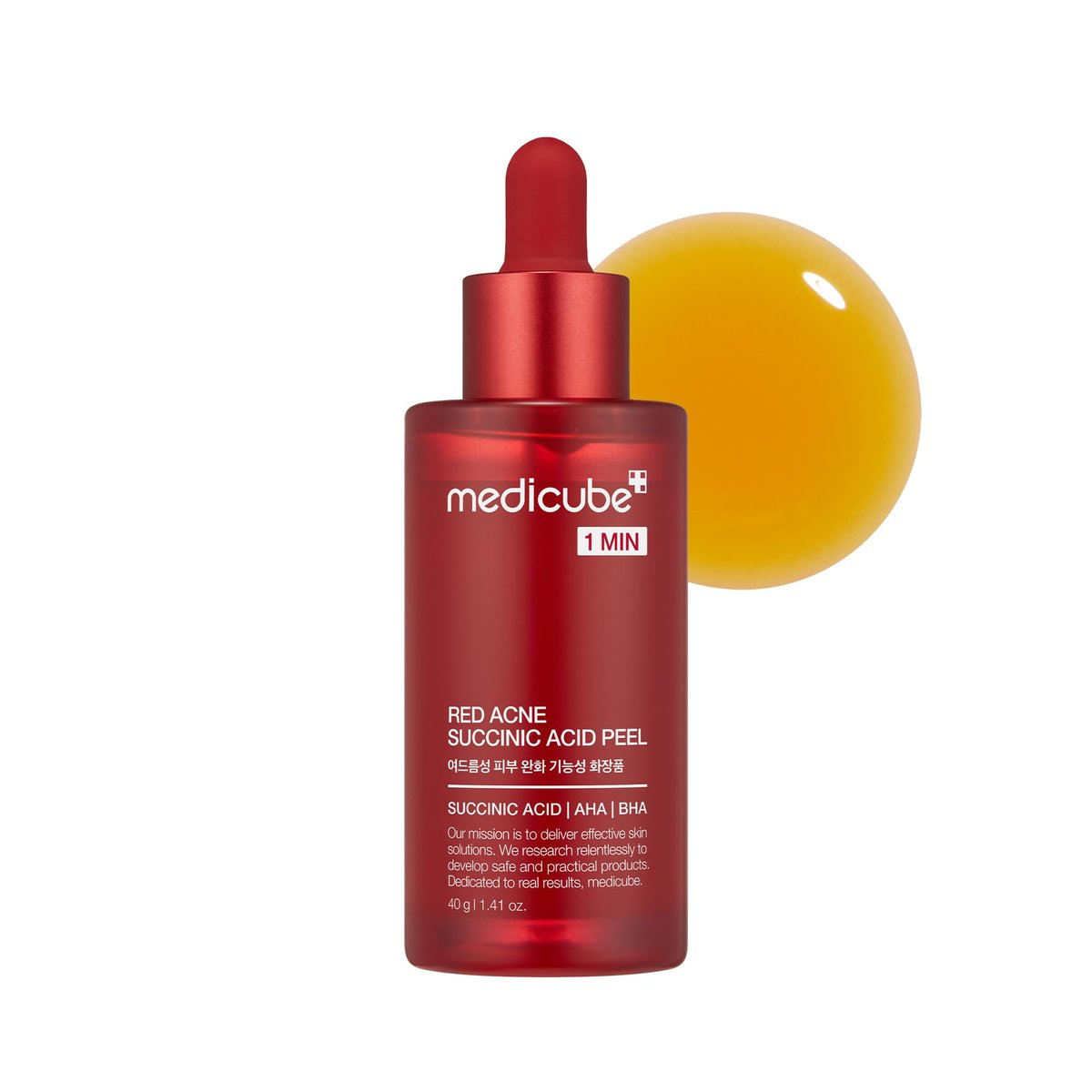 Medicube 21% Acid Wash-off Exfoliant – AHA + BHA + Succinic Acid Resurfacing Serum for Bumpy, Breakout-Prone Skin | Korean Skincare (1.41 fl oz) - görsel 2