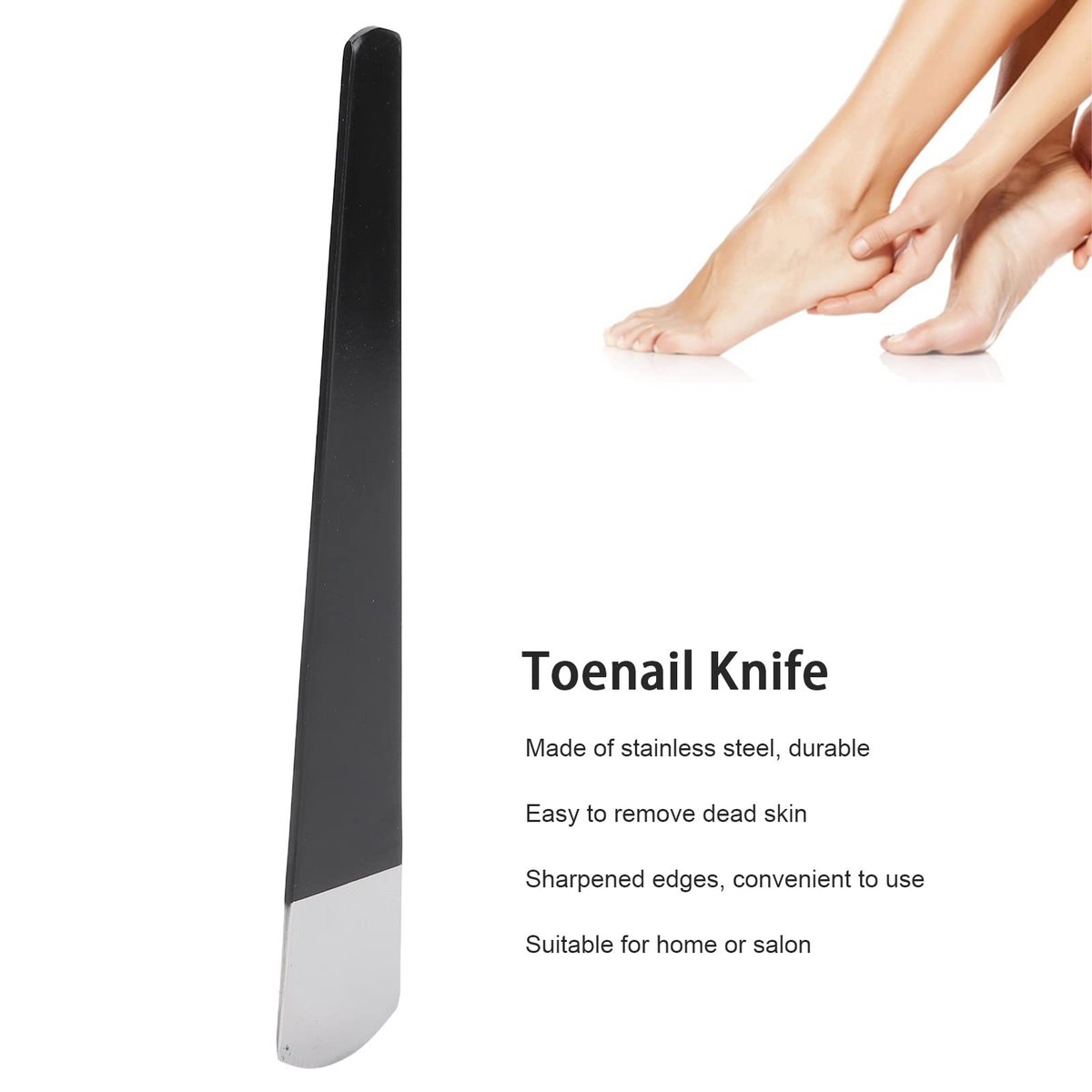 Professional Pedicure Scraping Knife – Stainless Steel Callus Remover for Cracked Heels & Hard Skin Avelisse