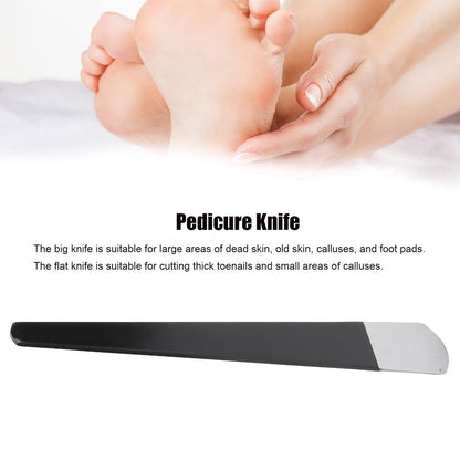 Professional Pedicure Scraping Knife – Stainless Steel Callus Remover for Cracked Heels & Hard Skin Avelisse
