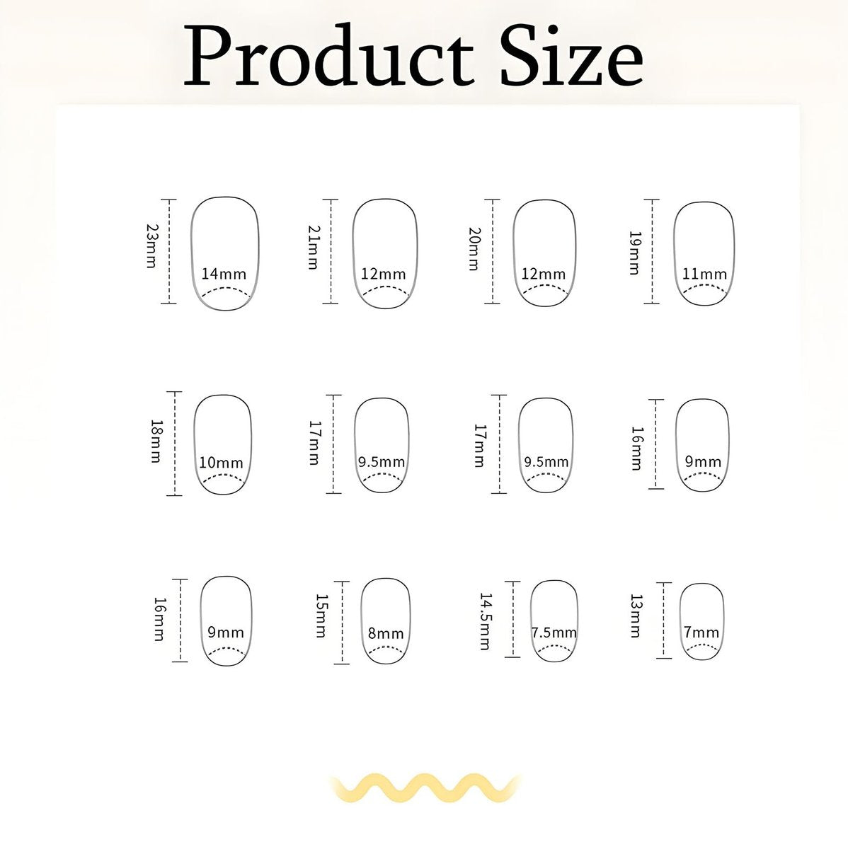 24 Pcs Flower Press on Nails Short Almond French Tips Fake Nails with Glue Stickers - Sun Flower Design, Medium Length Acrylic Nails for Women - görsel 13