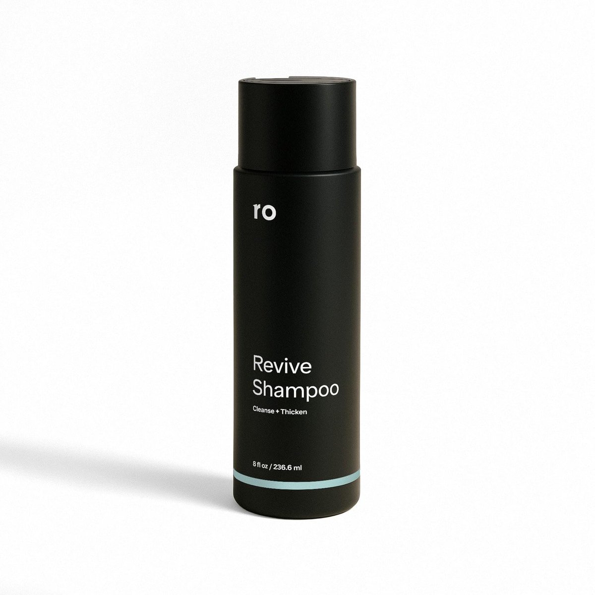 Ro Men's Revive Shampoo – Exfoliating & Clarifying Peppermint Shampoo for Thicker-Looking Hair with Saw Palmetto, Pumpkin Seed Oil, Caffeine – Sulfate-Free, 8 fl oz Avelisse