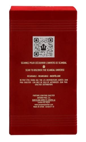 Jean Paul Gaultier Scandal Le Eau de Parfum Intense Refillable Spray for Men, 3.4 oz Avelisse