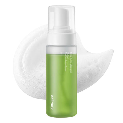 celimax Noni Bubble Cleanser - Mild Face Wash for Sensitive to Oily Dry Combination Skin, Calming, Soothing, Exfoliating, 155ml Avelisse