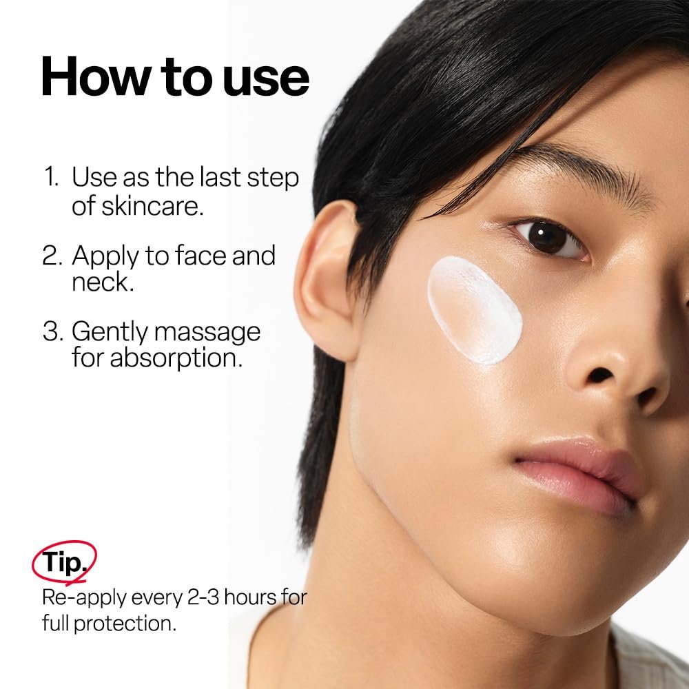 Dr. G Green Mild Up Defense Mineral Sunscreen SPF 50 - Broad Spectrum, Reef-Safe, Lightweight Korean Sunscreen for Sensitive Skin - Non-Greasy with Centella Asiatica - 1.69 fl oz - görsel 15