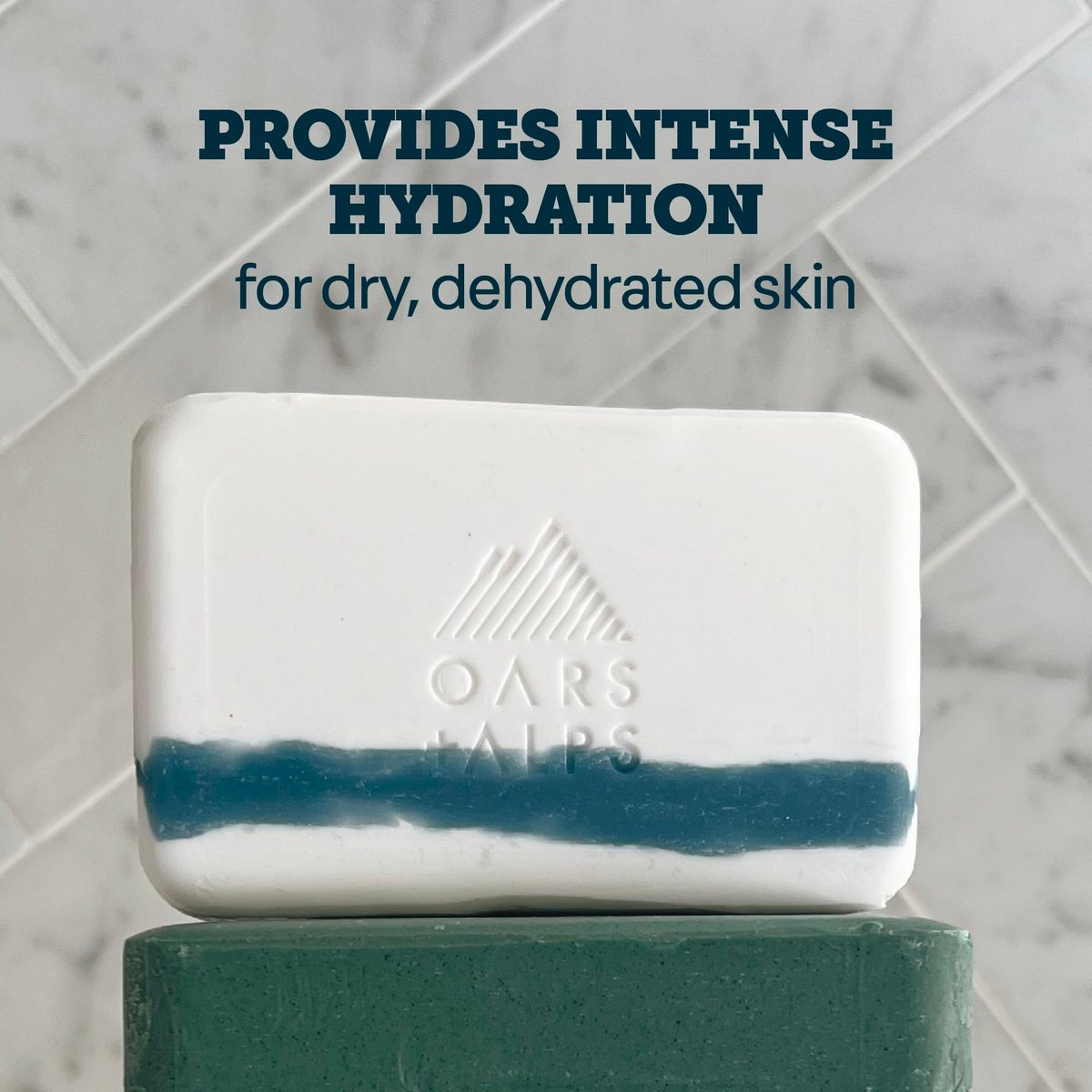 Oars + Alps Exfoliating & Moisturizing Bar Soap for Men - Deep Cleaning with Shea Butter & Coconut Oil, All Skin Types, 6 oz - görsel 16