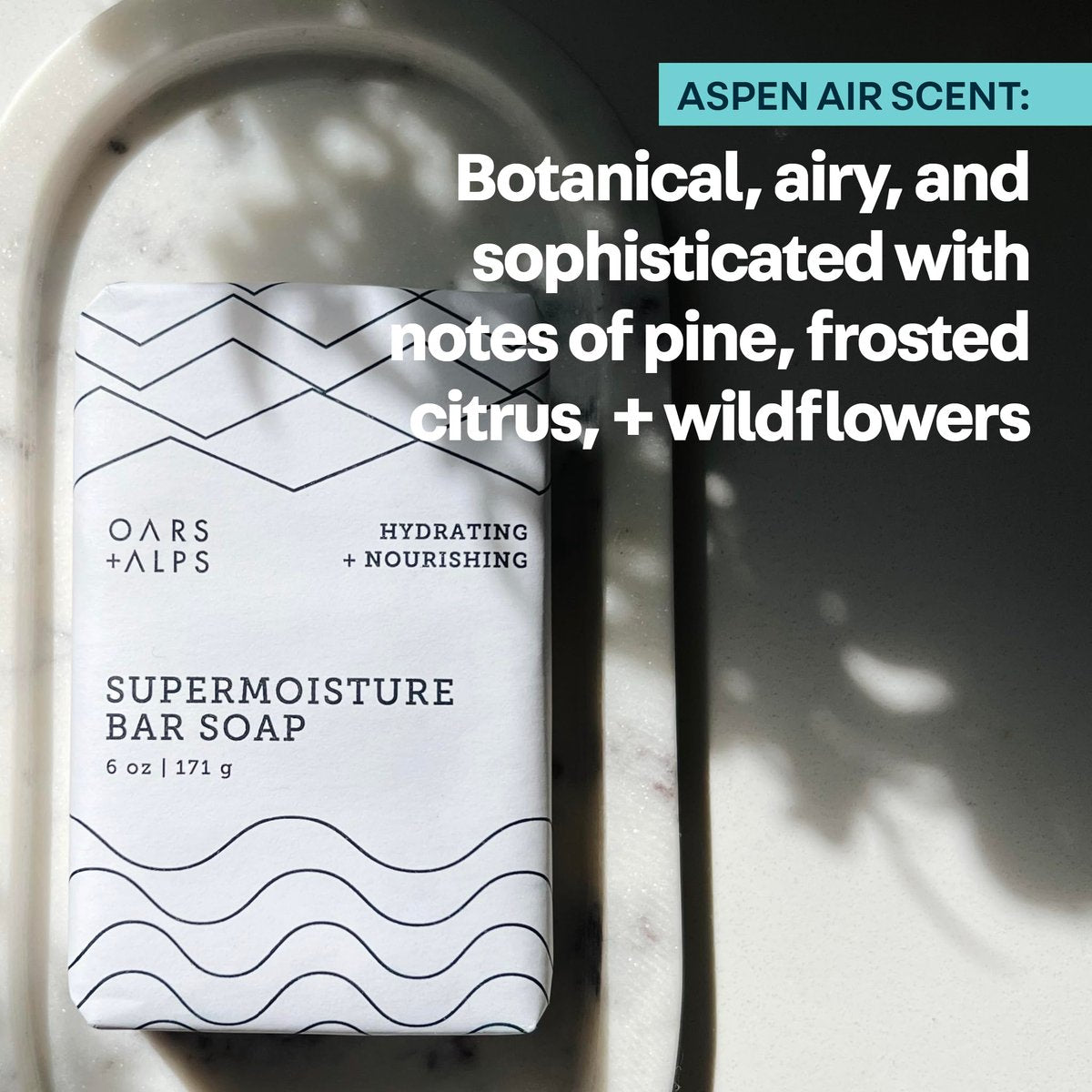 Oars + Alps Exfoliating & Moisturizing Bar Soap for Men - Deep Cleaning with Shea Butter & Coconut Oil, All Skin Types, 6 oz - görsel 10