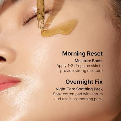 Parnell Cicamanu 92 Serum – Overnight Recovery & Deep Hydration with Melatonin, Centella Asiatica & Ceramide for Hyperpigmentation, 1.01 Fl Oz (30ml) Korean Skin Care Avelisse