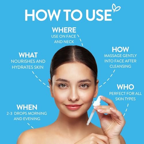 By Nature 2% Hyaluronic Acid Serum for Face & Neck – Deep Hydration Serum for Dry, Oily & Sensitive Skin – Lightweight Facial Serum, 1 fl oz Avelisse