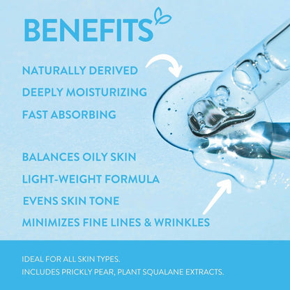 By Nature 2% Hyaluronic Acid Serum for Face & Neck – Deep Hydration Serum for Dry, Oily & Sensitive Skin – Lightweight Facial Serum, 1 fl oz Avelisse