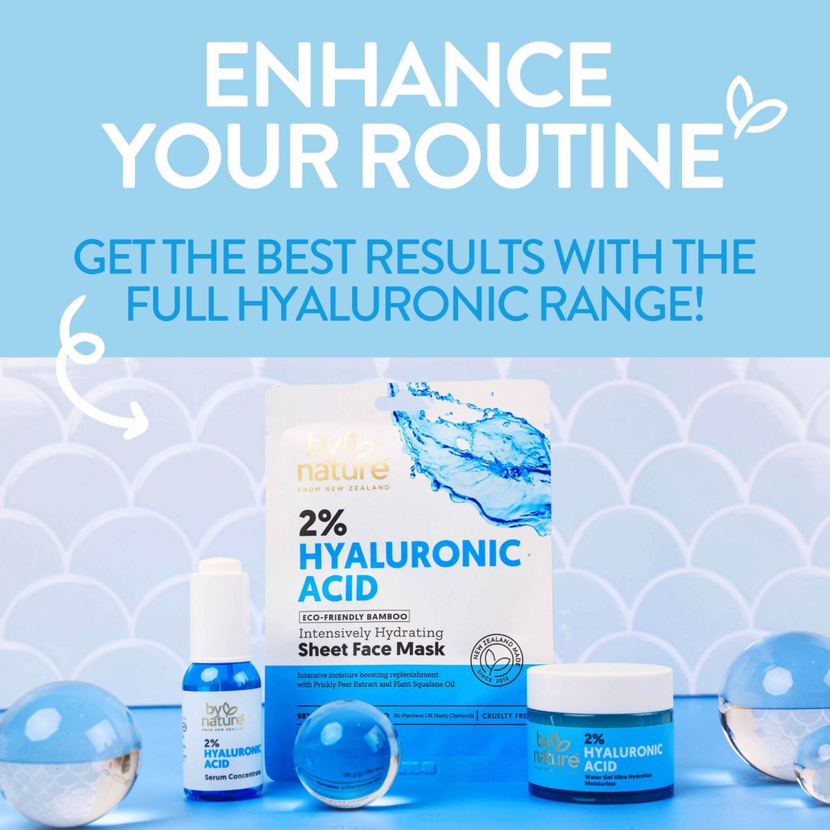 By Nature 2% Hyaluronic Acid Serum for Face & Neck – Deep Hydration Serum for Dry, Oily & Sensitive Skin – Lightweight Facial Serum, 1 fl oz Avelisse
