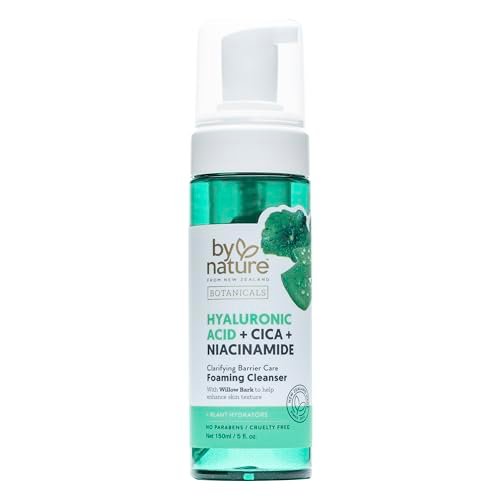 By Nature Foaming Cleanser with Hyaluronic Acid + Cica - Hydrating Face Cleanser For Bright and Fresh Skin - 5 fl.oz - görsel 2