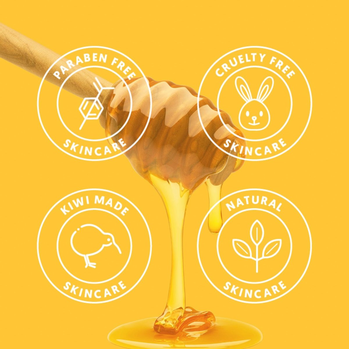 By Nature Eye Cream - Manuka Honey, Collagen, and Probiotics - Hydrating Under Eye Cream for Dark Circles - Skincare from New Zealand - .5oz - görsel 16