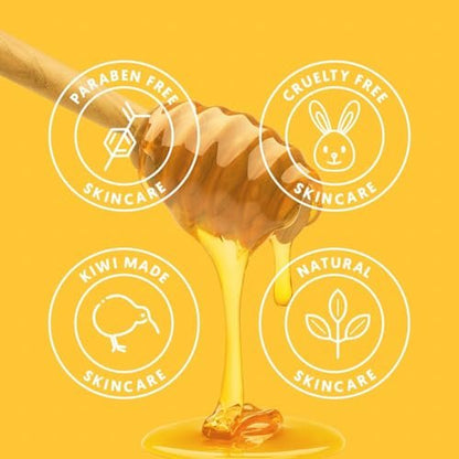 By Nature Eye Cream - Manuka Honey, Collagen, and Probiotics - Hydrating Under Eye Cream for Dark Circles - Skincare from New Zealand - .5oz