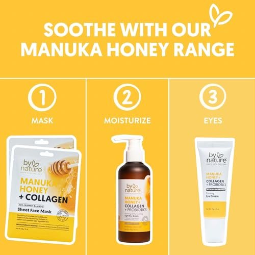 By Nature Eye Cream - Manuka Honey, Collagen, and Probiotics - Hydrating Under Eye Cream for Dark Circles - Skincare from New Zealand - .5oz - görsel 13