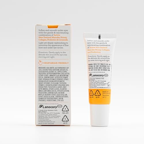 By Nature Eye Cream - Manuka Honey, Collagen, and Probiotics - Hydrating Under Eye Cream for Dark Circles - Skincare from New Zealand - .5oz - görsel 11