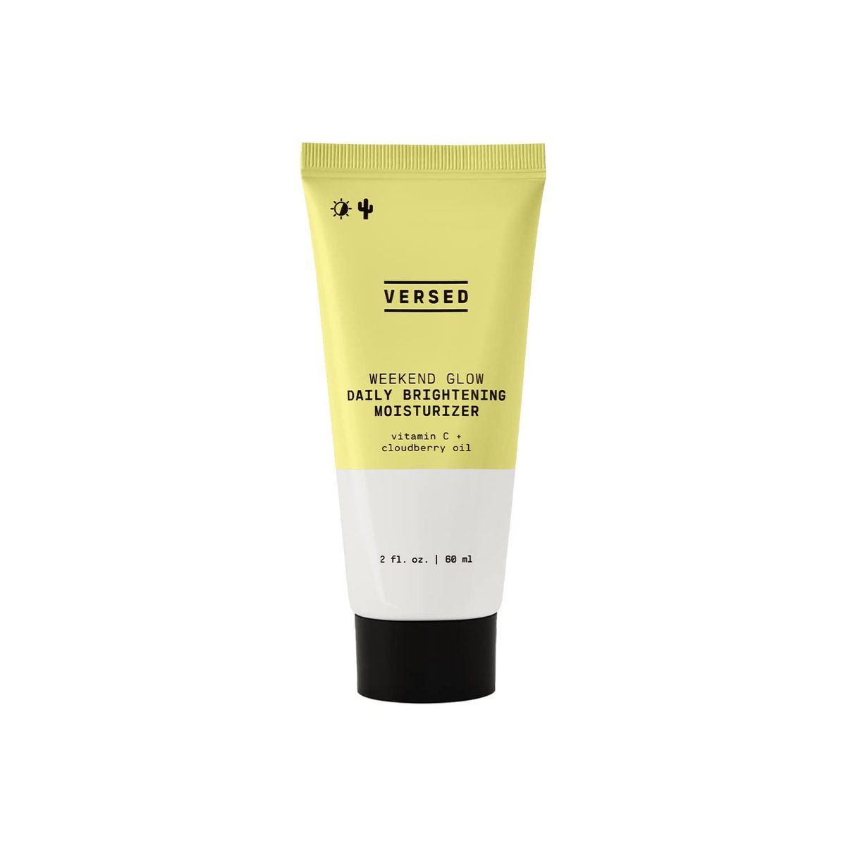 Versed Weekend Glow Daily Brightening Moisturizer - Vitamin C Face Moisturizer with Cloudberry Seed Oil for Discoloration & Uneven Texture - Lightweight, Vegan, 2 oz - görsel 1