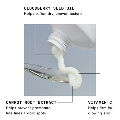 Versed Weekend Glow Daily Brightening Moisturizer - Vitamin C Face Moisturizer with Cloudberry Seed Oil for Discoloration & Uneven Texture - Lightweight, Vegan, 2 oz - görsel 6