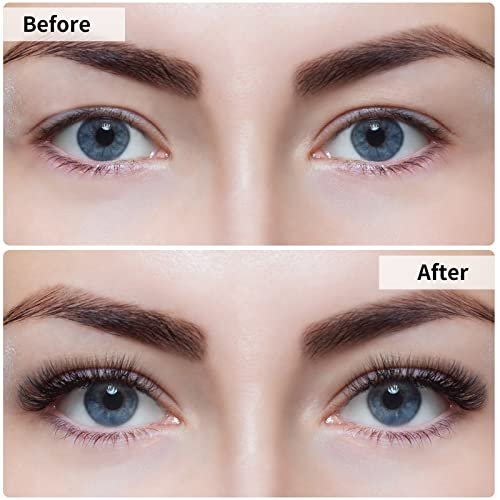 3D Natural Magnetic Eyelashes with Eyeliner Kit – 12 Pairs Reusable No-Glue False Lashes for a Natural Look - görsel 4