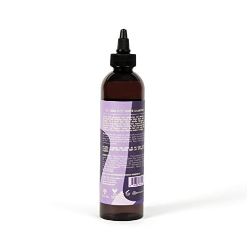 As I Am Rice Water Shampoo 8 oz - Gentle Cleanser with Black Rice, Saw Palmetto, Biotin - Moisturizing, Sulfate Free, Paraben Free - For All Hair Types - görsel 4
