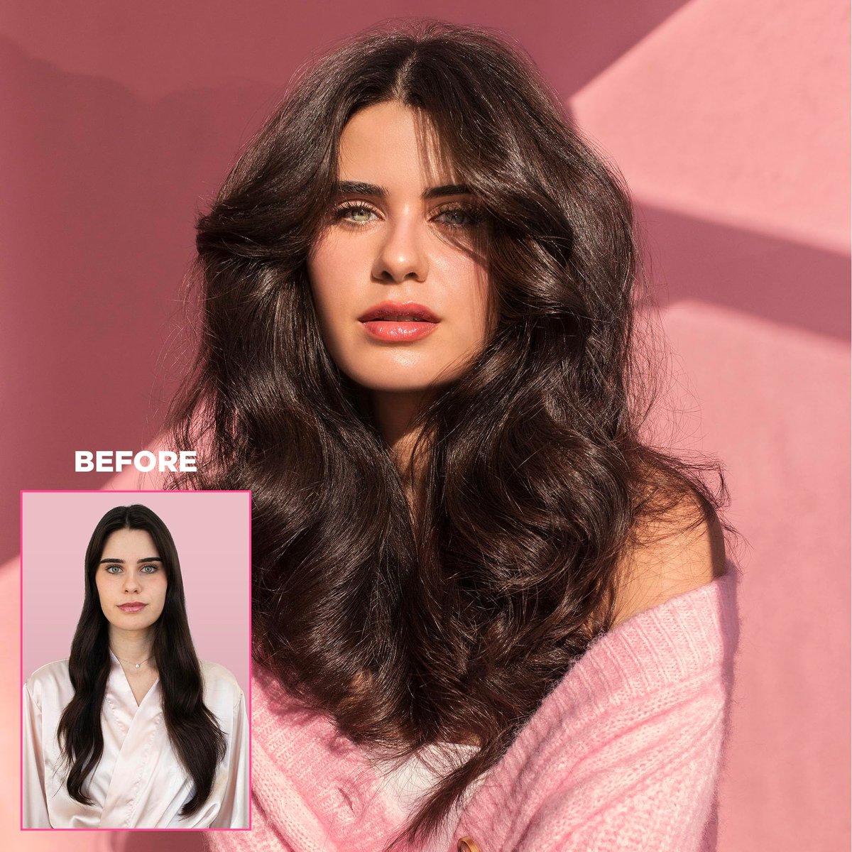 Design.Me PUFF.ME Hair Volumizing Mousse – Lightweight & Flexible Hold for Curls, Waves, or Straight Hair, Paraben & Sulfate-Free, with Vitamin B5 & E, 250mL Avelisse