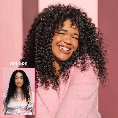 Design.Me PUFF.ME Hair Volumizing Mousse – Lightweight & Flexible Hold for Curls, Waves, or Straight Hair, Paraben & Sulfate-Free, with Vitamin B5 & E, 250mL Avelisse