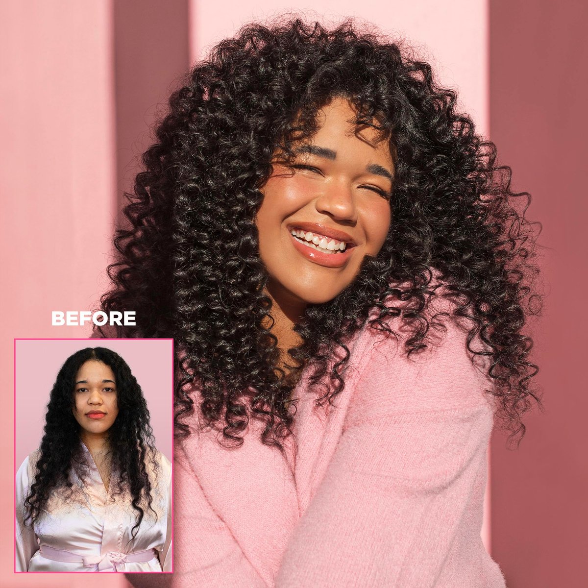Design.Me PUFF.ME Hair Volumizing Mousse – Lightweight & Flexible Hold for Curls, Waves, or Straight Hair, Paraben & Sulfate-Free, with Vitamin B5 & E, 250mL Avelisse
