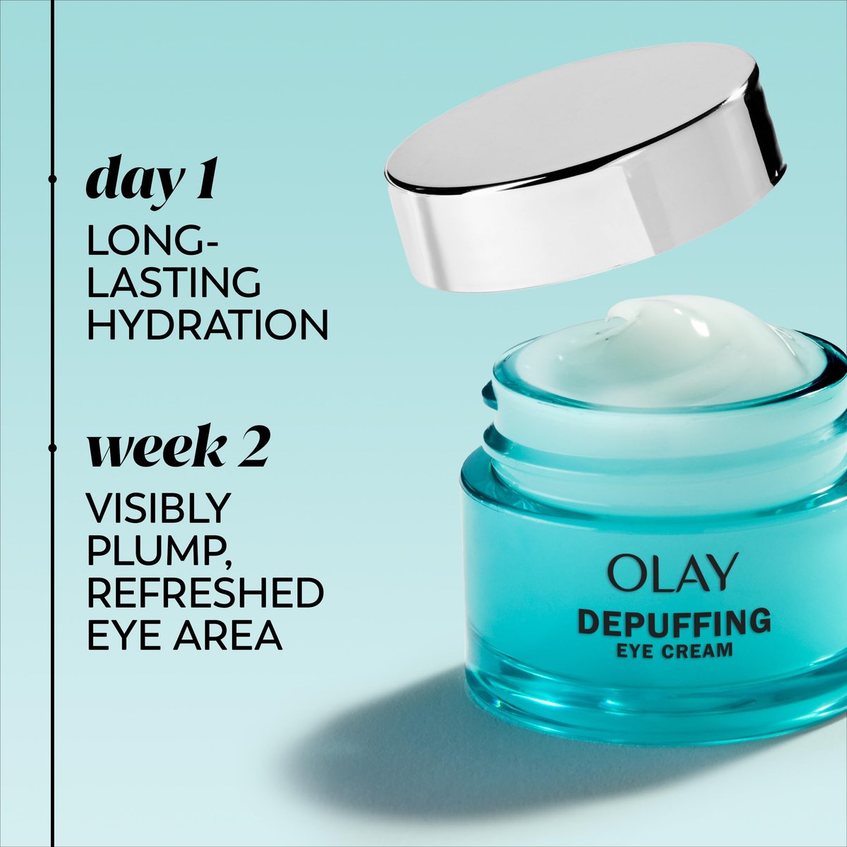 Olay Hyaluronic + Peptide 24 Gel Eye Cream - Fragrance-Free, 0.5 oz (15 mL) Avelisse