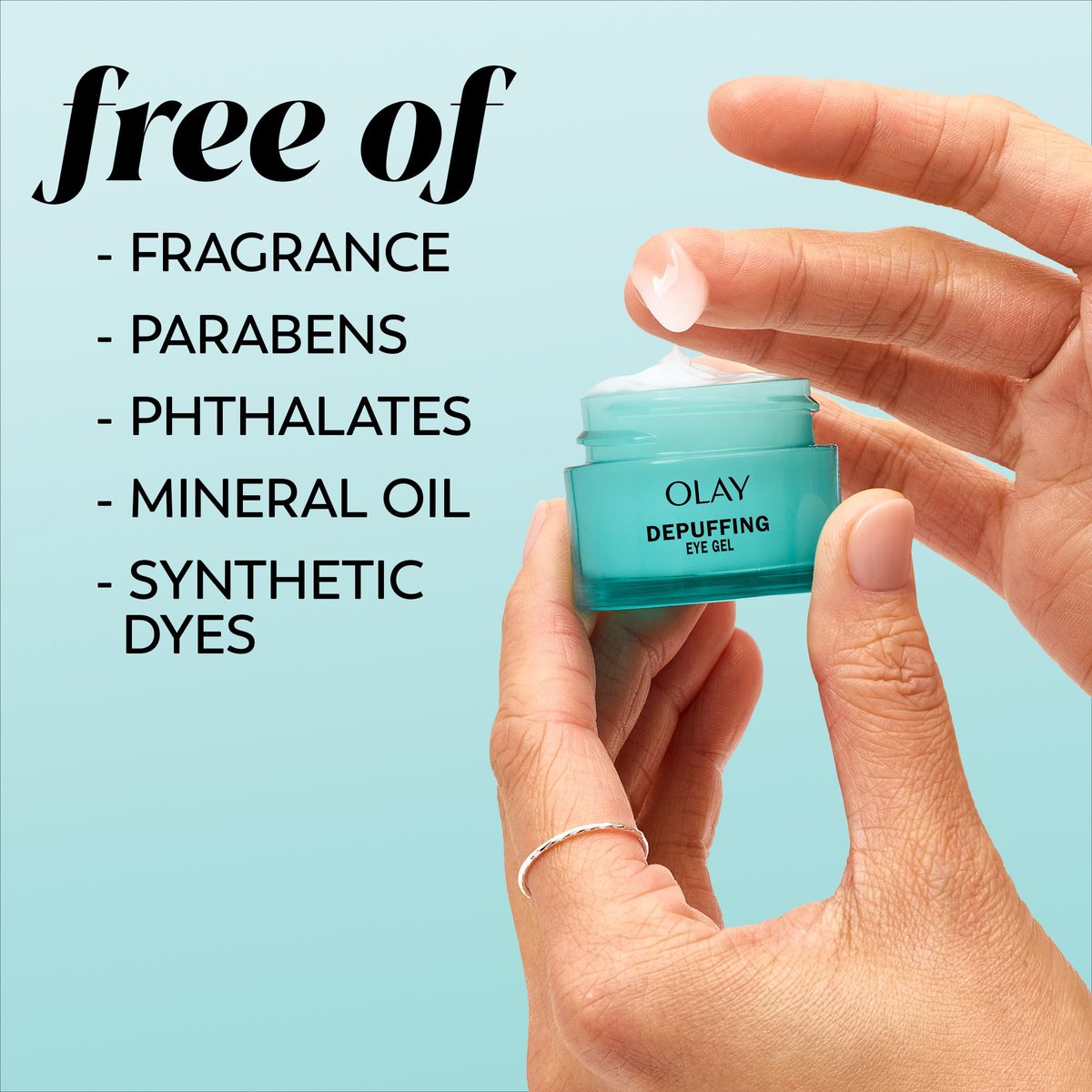 Olay Hyaluronic + Peptide 24 Gel Eye Cream - Fragrance-Free, 0.5 oz (15 mL) Avelisse