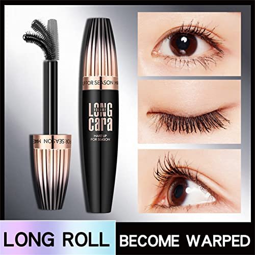 My Amazing Lashes 4D Silk Fiber Lash Mascara - Black, Volume & Length, Waterproof, Smudge Proof, Natural, Long Lasting - görsel 7