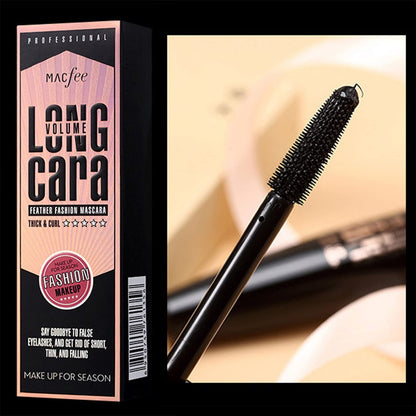 Cappuvini My Amazing Lashes Mascara - Black Volume & Length Waterproof 4D Silk Fiber Mascara (2-Pack) Avelisse