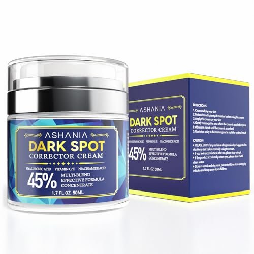 Ashania Dark Spot Corrector – Dark Spot Remover for Face & Body, Age Spot and Sun Spot Treatment, All Skin Types, 1.7 fl oz Avelisse