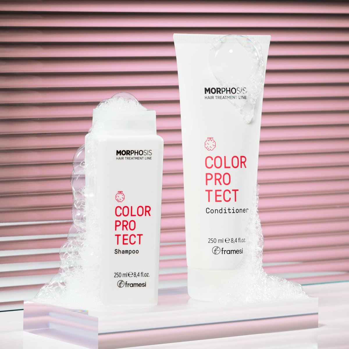 FRAMESI Morphosis Color Protect Conditioner 8.4 fl oz – Color-Treated Hair Care - görsel 3