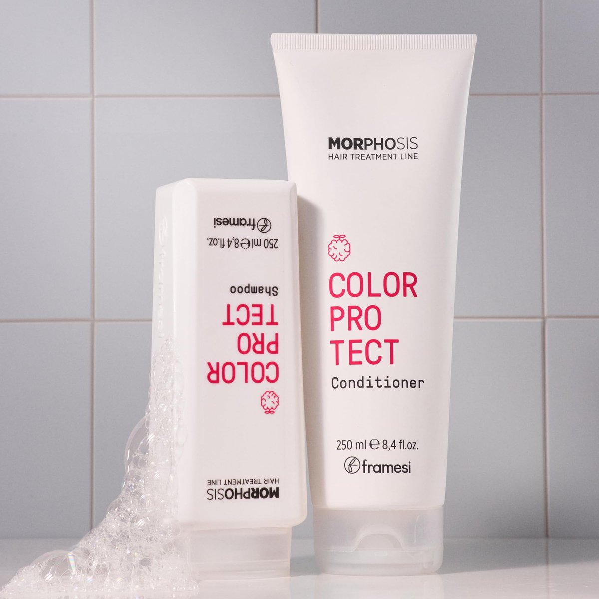 FRAMESI Morphosis Color Protect Conditioner 8.4 fl oz – Color-Treated Hair Care - görsel 7