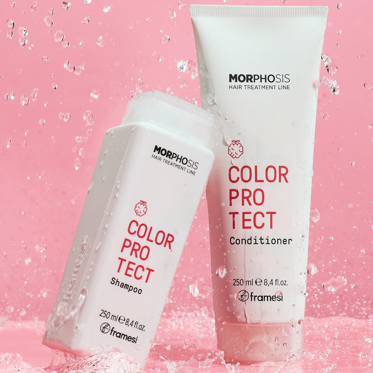 FRAMESI Morphosis Color Protect Conditioner 8.4 fl oz – Color-Treated Hair Care - görsel 5