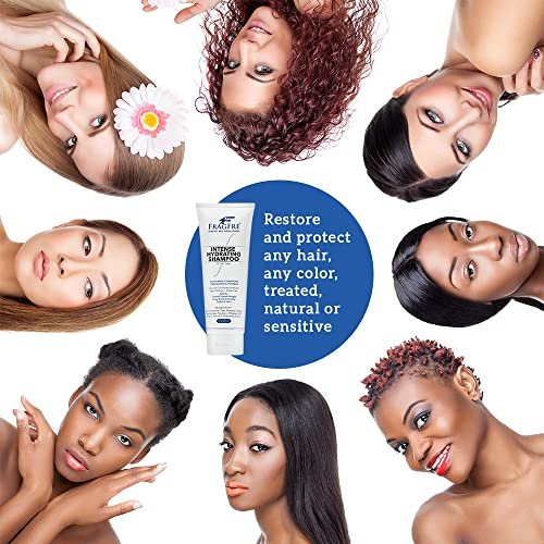 FRAGFRE Intense Hydrating Shampoo 8 oz - Fragrance Free Hypoallergenic Sulfate Free Moisturizing Shampoo for Sensitive Scalps & Color-Treated Hair Avelisse