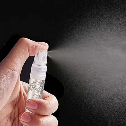 Facewegen 6-Pack Portable Travel Refillable Perfume Atomizer Bottles - 10ml Fragrance Spray Bottles for Women and Men