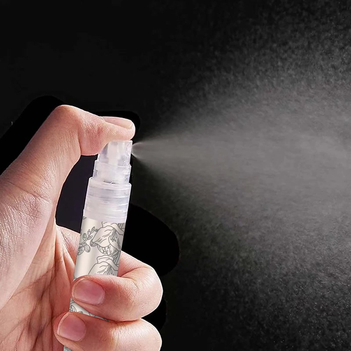 Facewegen 6-Pack Portable Travel Refillable Perfume Atomizer Bottles - 10ml Fragrance Spray Bottles for Women and Men - görsel 5