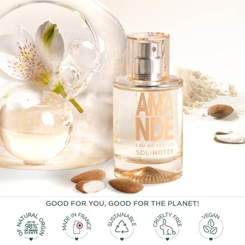 Solinotes Almond Eau de Parfum – Delicate Floral & Soothing Scent for Women and Men | 1.7 Fl Oz (50 ml) | Clean, Cruelty Free, Vegan, Made in France - görsel 10