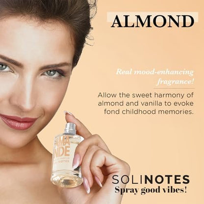 Solinotes Almond Eau de Parfum – Delicate Floral & Soothing Scent for Women and Men | 1.7 Fl Oz (50 ml) | Clean, Cruelty Free, Vegan, Made in France