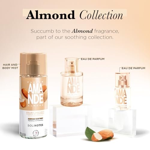 Solinotes Almond Eau de Parfum – Delicate Floral & Soothing Scent for Women and Men | 1.7 Fl Oz (50 ml) | Clean, Cruelty Free, Vegan, Made in France - görsel 12