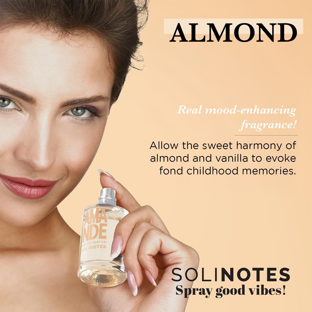 Solinotes Almond Eau de Parfum – Delicate Floral & Soothing Scent for Women and Men | 1.7 Fl Oz (50 ml) | Clean, Cruelty Free, Vegan, Made in France - görsel 7