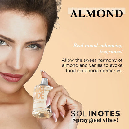 Solinotes Almond Eau de Parfum – Delicate Floral & Soothing Scent for Women and Men | 1.7 Fl Oz (50 ml) | Clean, Cruelty Free, Vegan, Made in France