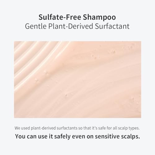 GROWUS Damage Therapy Shampoo - Salicylic Acid, Niacinamide, Dexpanthenol, Protein - Nourishing Shampoo for Frizzy and Damaged Hair, Paraben & Sulfate Free, 16.9 Fl Oz (500ml) Avelisse