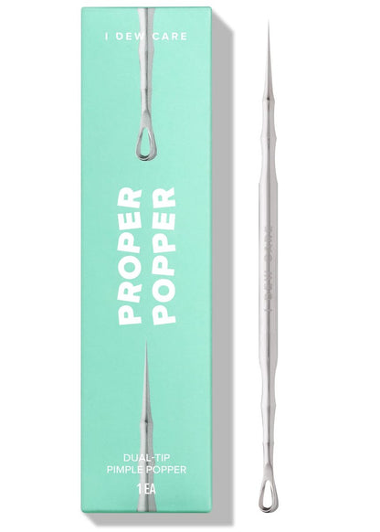 I DEW CARE Proper Popper Dual-Tip Pimple Tool – Stainless Steel Blackhead Remover & Blemish Extractor