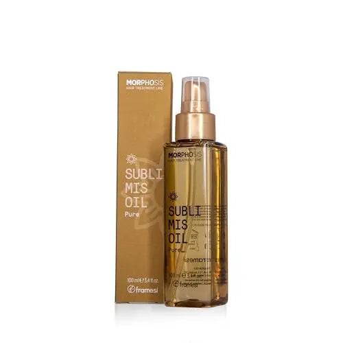 FRAMESI Morphosis Sublimis Pure Hair Oil 3.4 fl oz - Moisturizing & Revitalizing Treatment with Natural Ingredients, Color Safe Avelisse