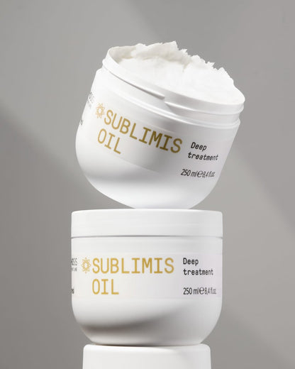 FRAMESI Morphosis Sublimis Oil Deep Treatment 8.4 fl oz – Moisturizing Hair Treatment for Dry, Curly, Natural & Relaxed Hair