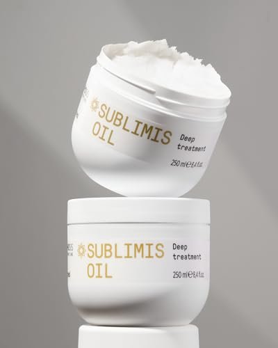 FRAMESI Morphosis Sublimis Oil Deep Treatment 8.4 fl oz – Moisturizing Hair Treatment for Dry, Curly, Natural & Relaxed Hair