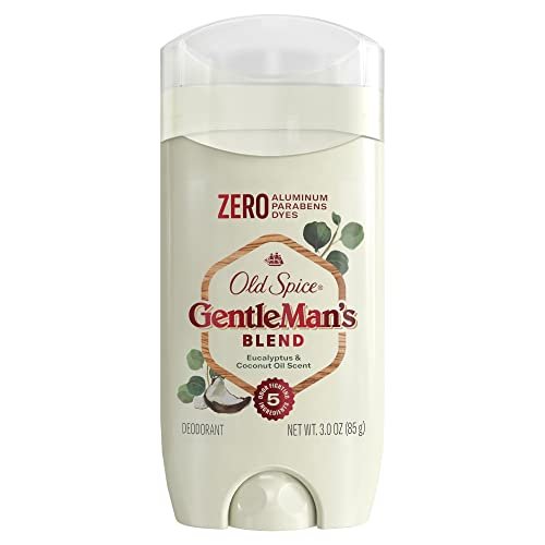 Old Spice GentleMan's Blend Aluminum Free Deodorant, Eucalyptus with Coconut Oil, 3 oz - görsel 1